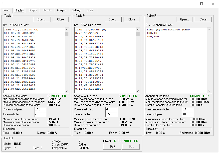 potentiostat battery-analyzer-raw-file